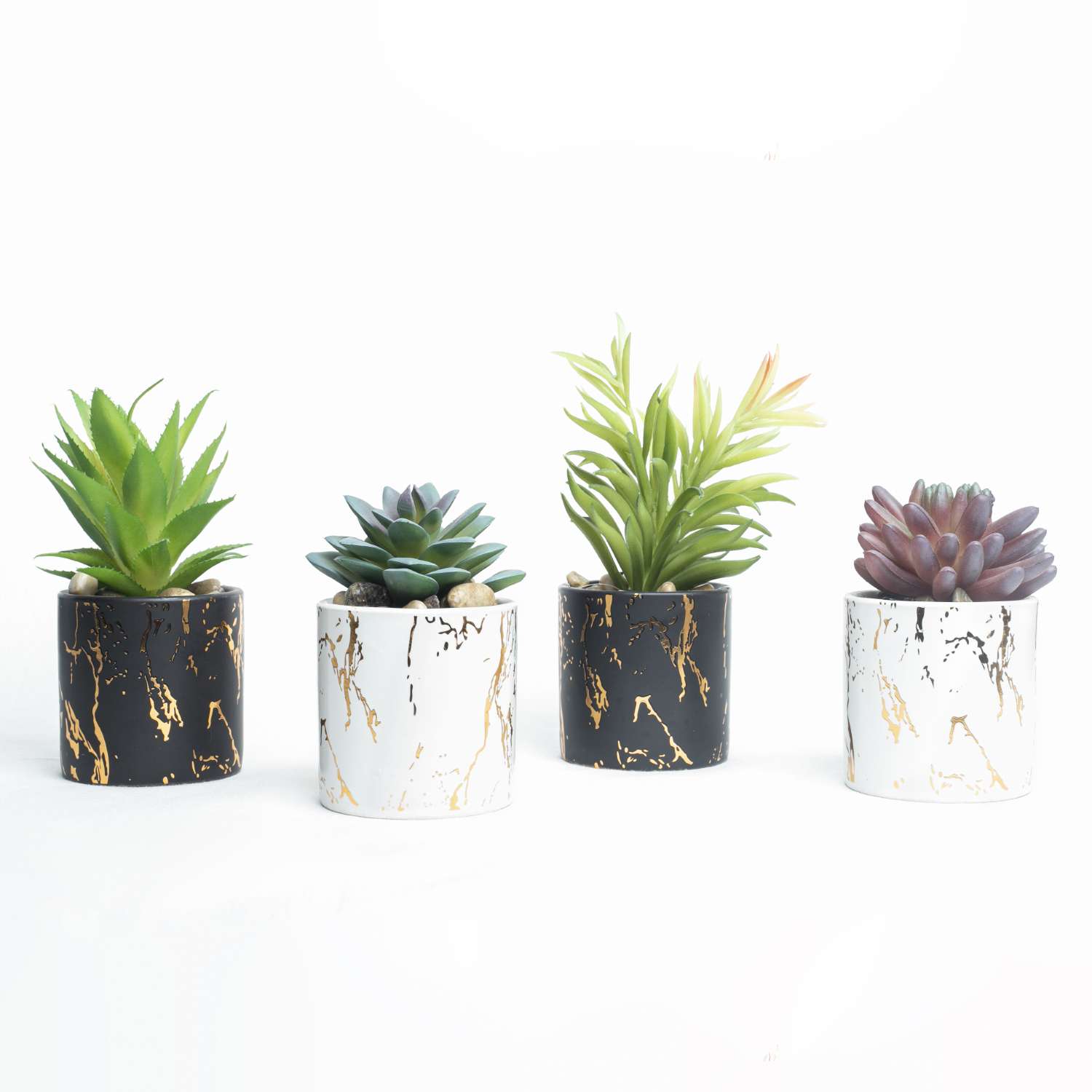 Shades of Succulent Natural Looking Artificial Plants