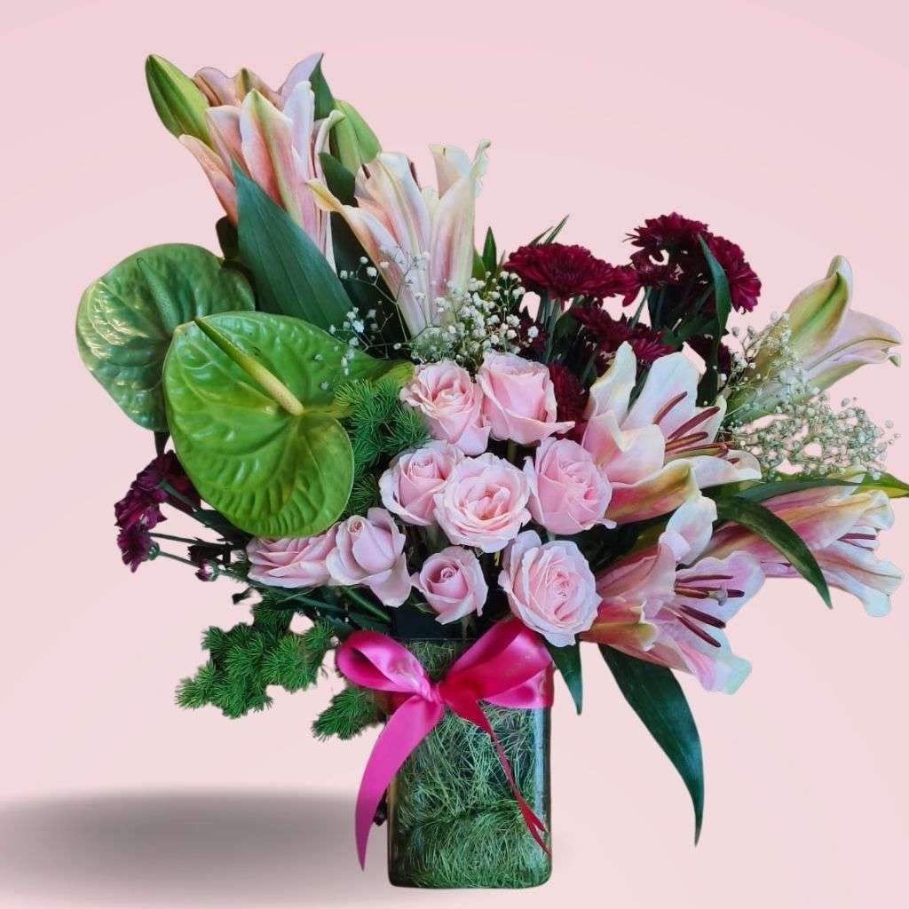 Glass vase