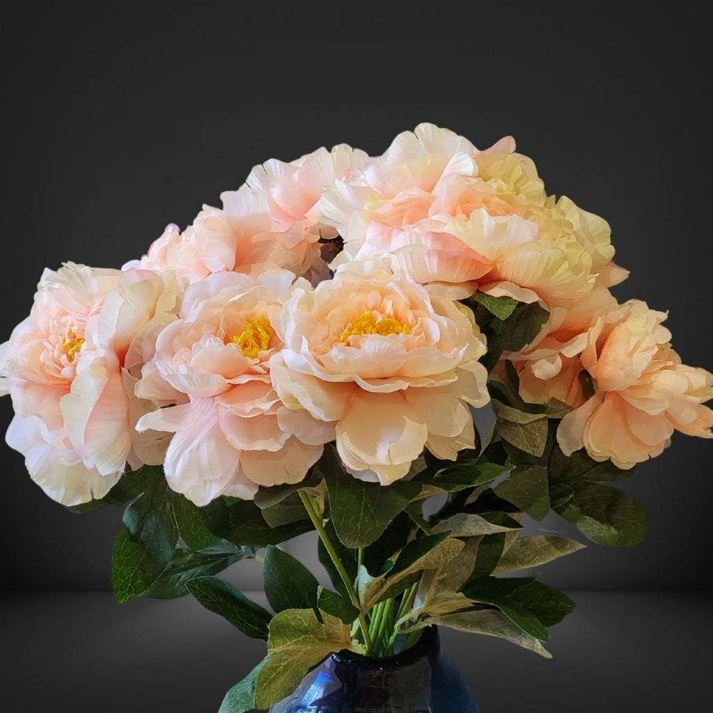 Peony Bunch Peche