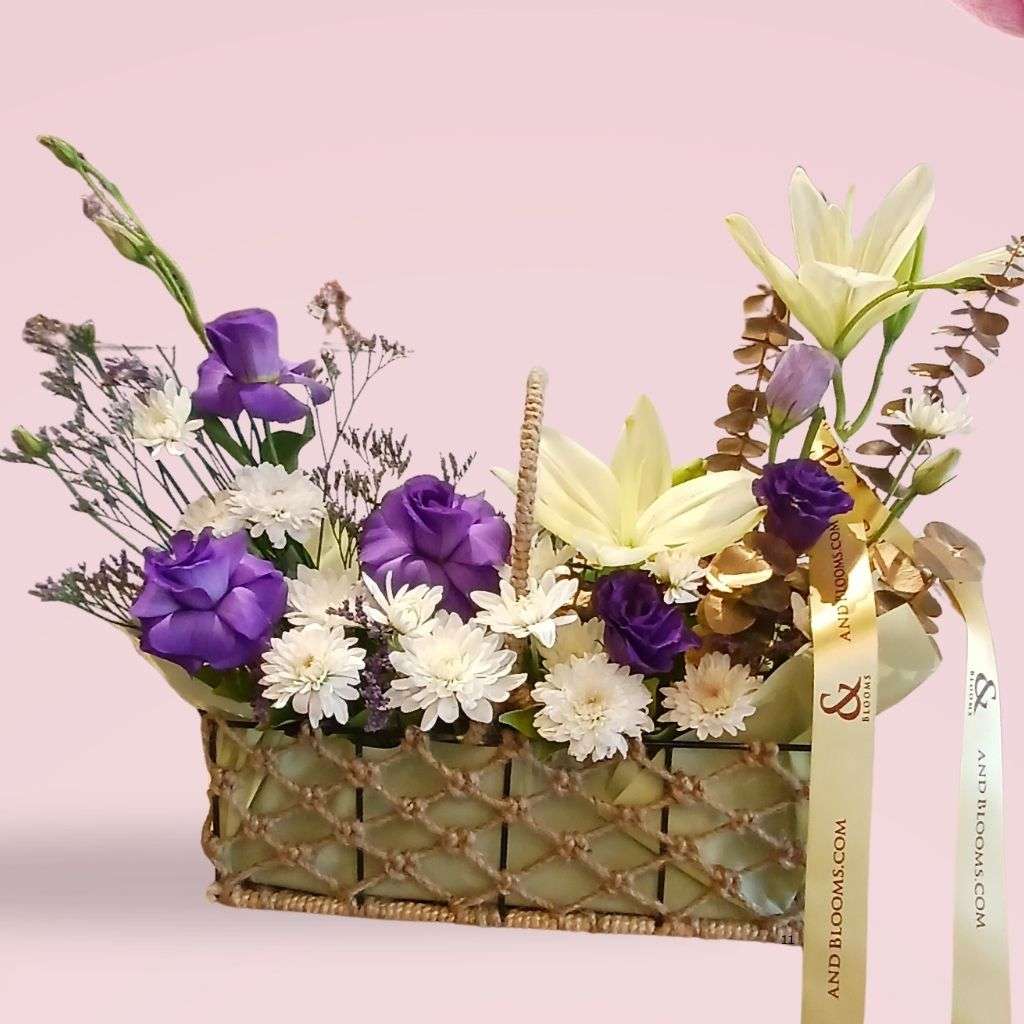 Lavender Whisper Basket Thumbnail 2