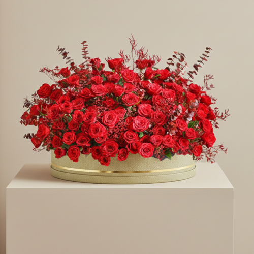 Grand Golden Rose Box 