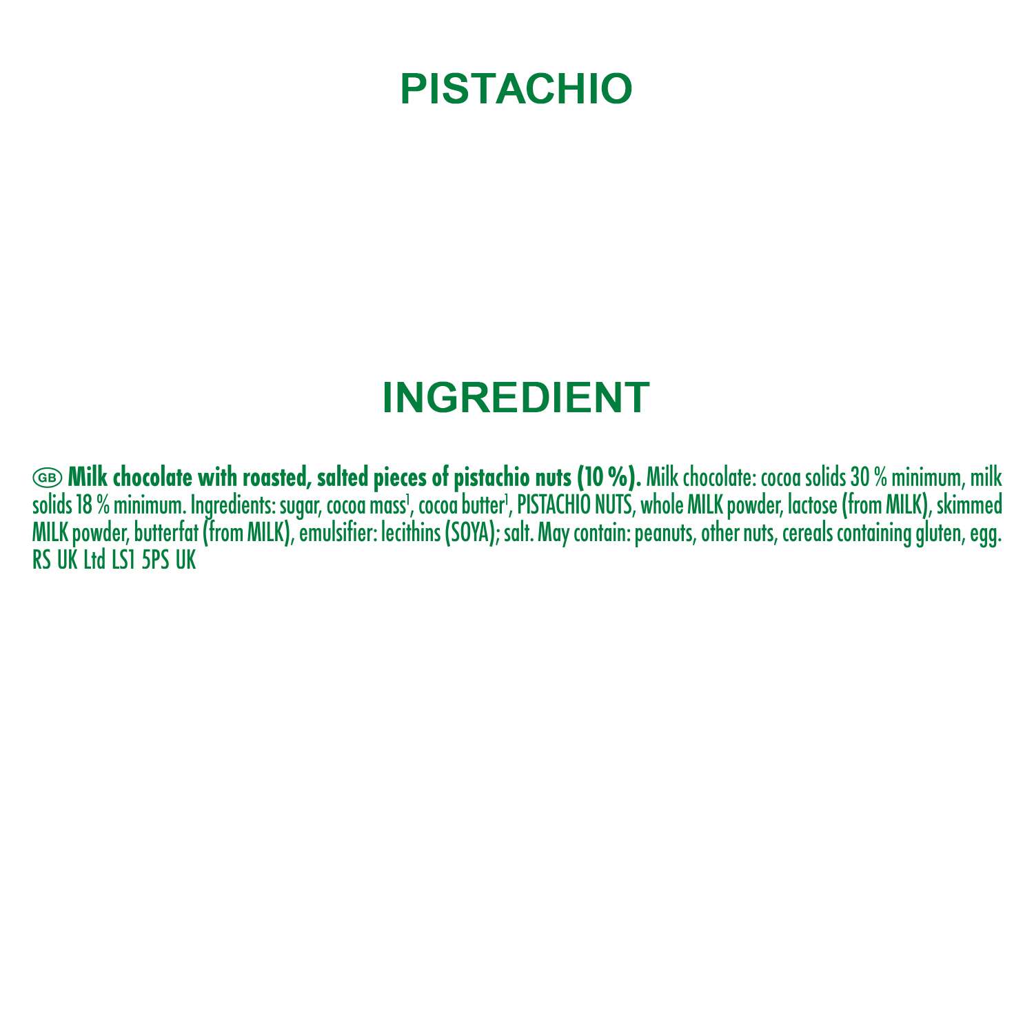 Ritter Sport Chocolate Pistachio 100g Thumbnail 4