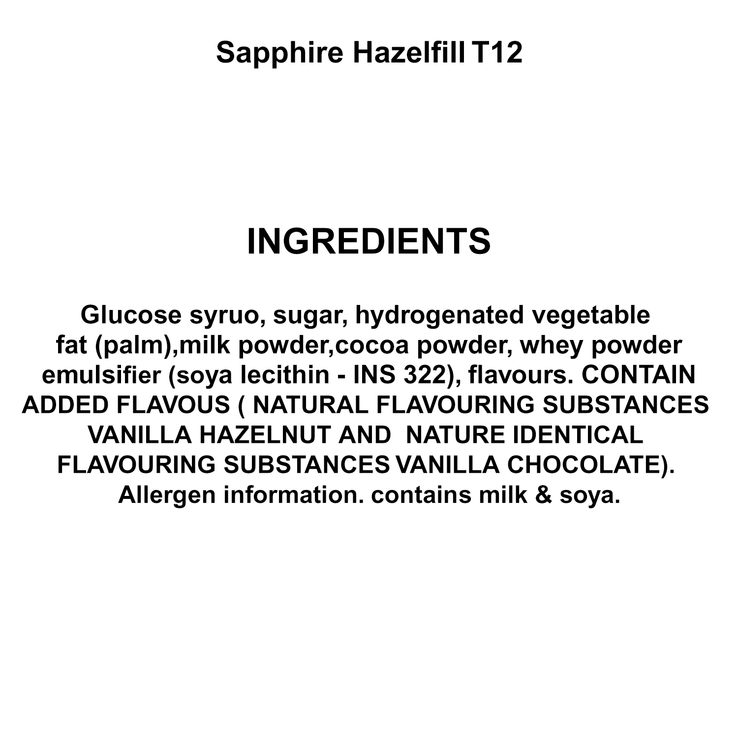 Sapphire Hazelfill 170gm T12 Thumbnail 6