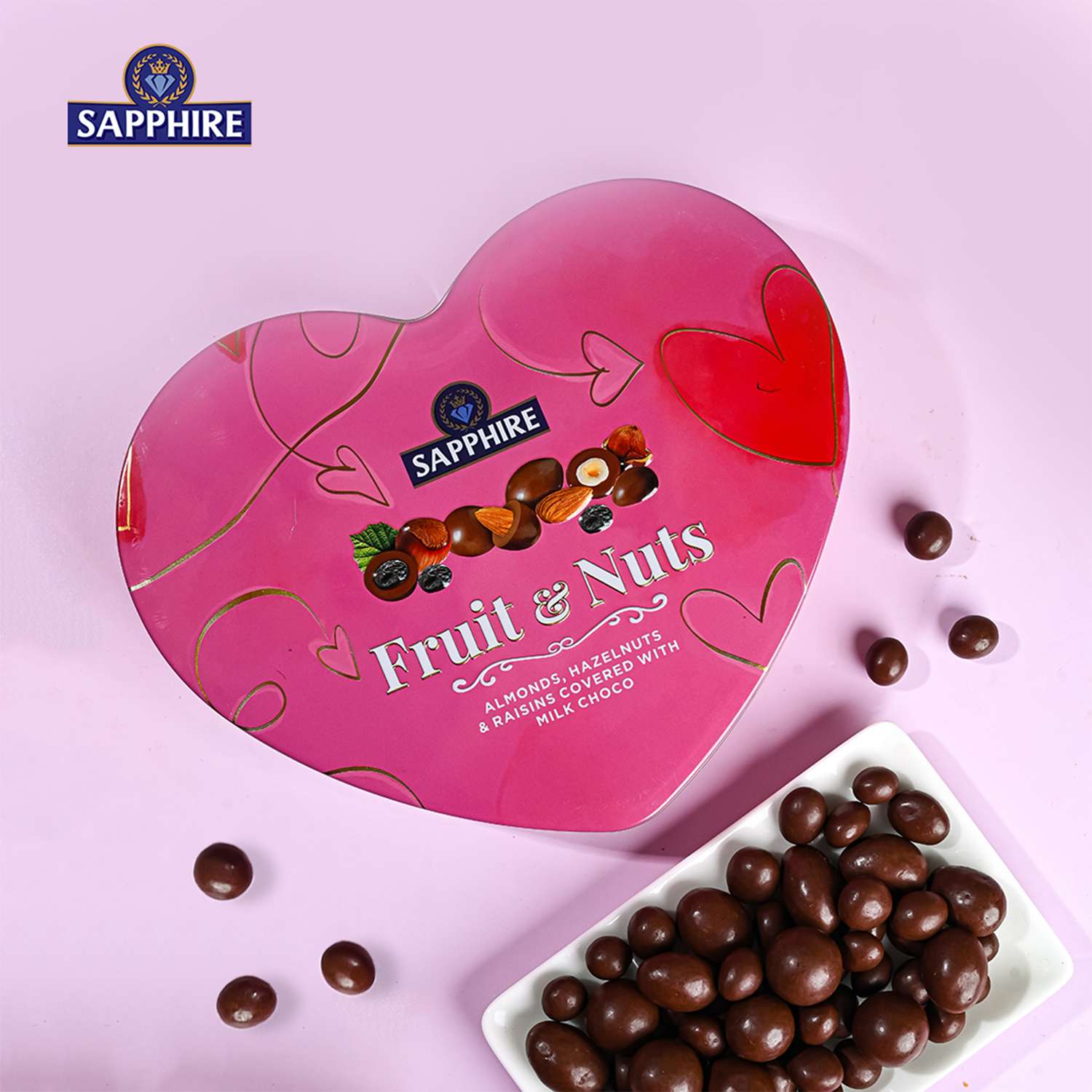 Sapphire Fruit N Nut 160g