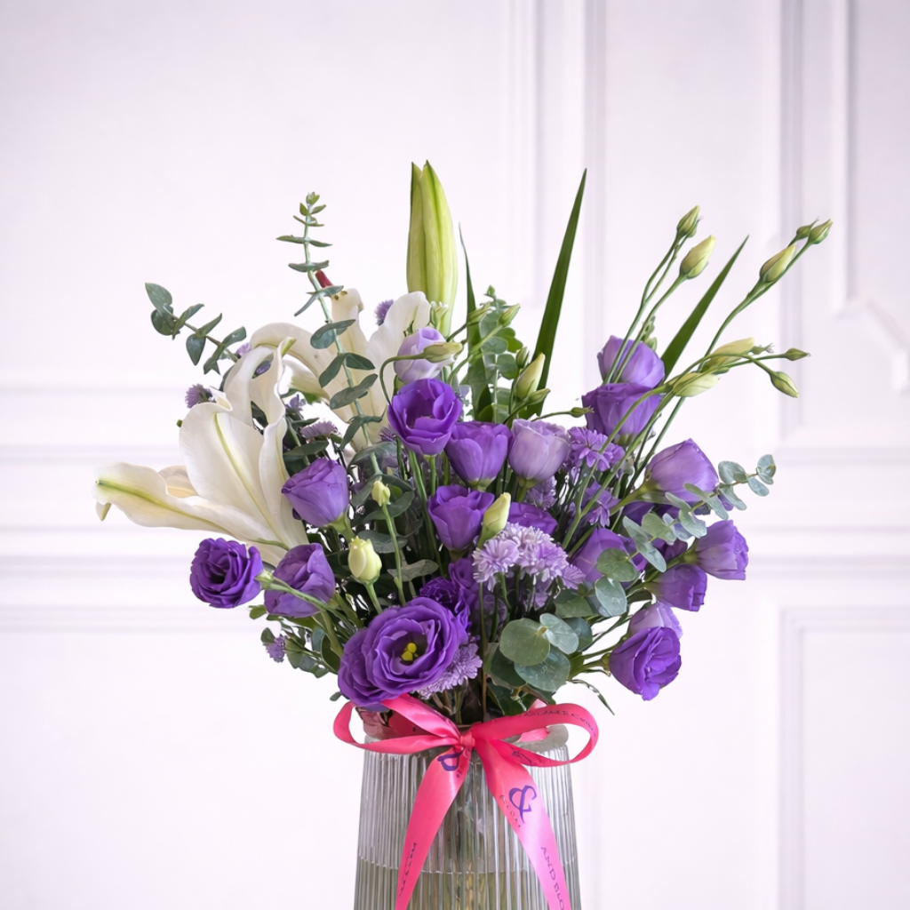 Violet Poetry Vase Thumbnail 4