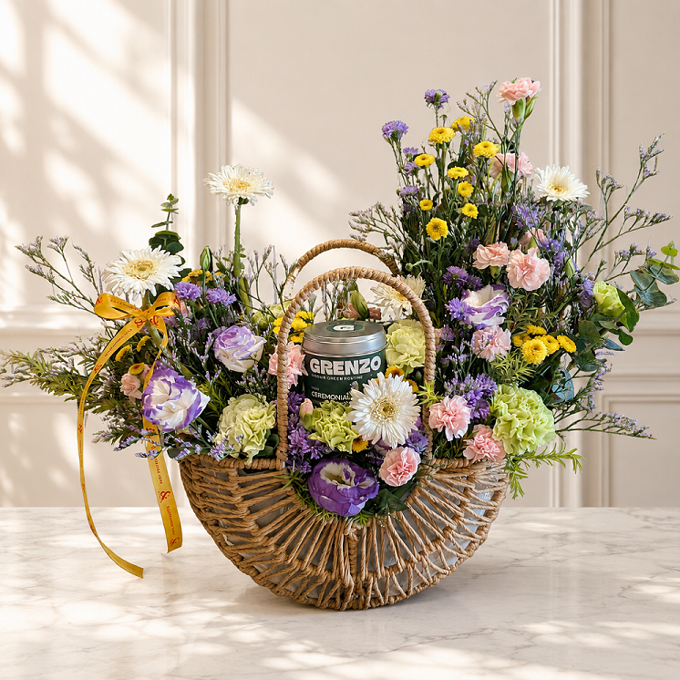 Blooming Matcha Basket Thumbnail 3